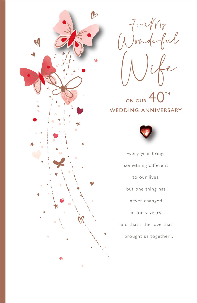 Daydreams | Wedding Anniversary Card | Conventional Design | With Envelope