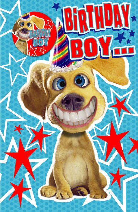 Twisted | Birthday Card Boy Juv | Happy Birthday Gifts | With Envelope