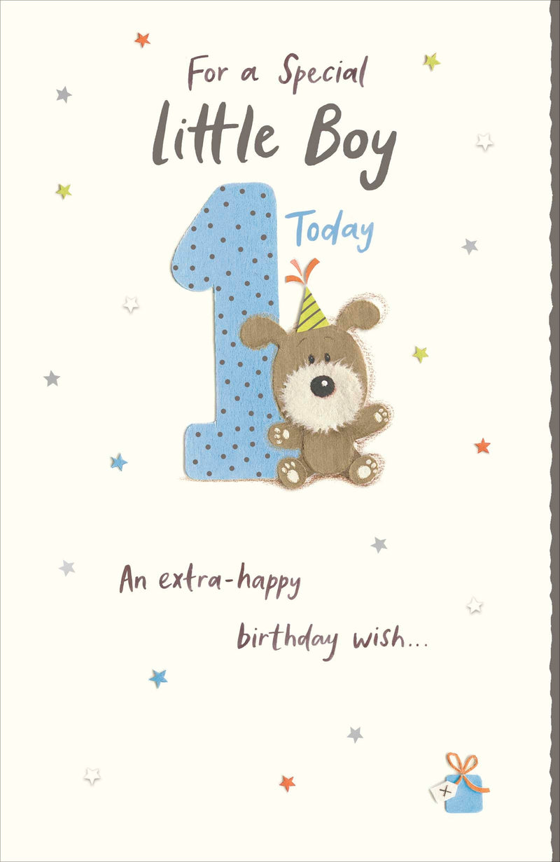 Lots | Birthday Card 1 Year Boy Juv | Happy Birthday Gifts | With Envelope