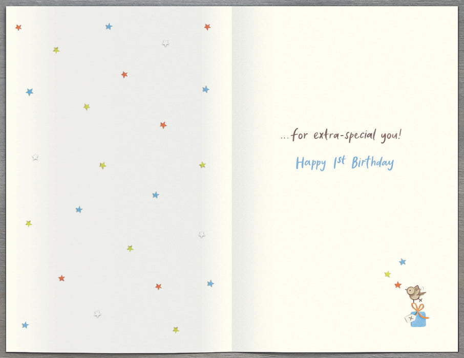 Lots | Birthday Card 1 Year Boy Juv | Happy Birthday Gifts | With Envelope