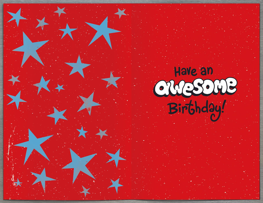 Twisted | Birthday Card 8 Year Boy Juv | Happy Birthday Gifts | With Envelope