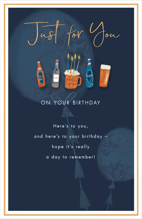 Gibson | Birthday Card Male | Happy Birthday Gifts | With Envelope