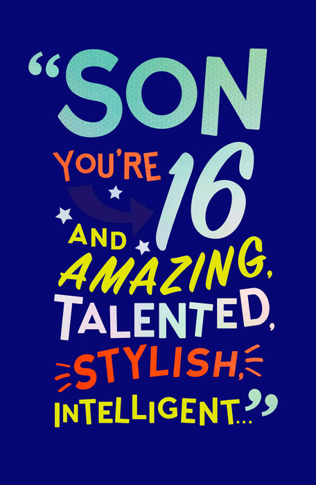 Carlton Birthday Card for Young, Conv Design