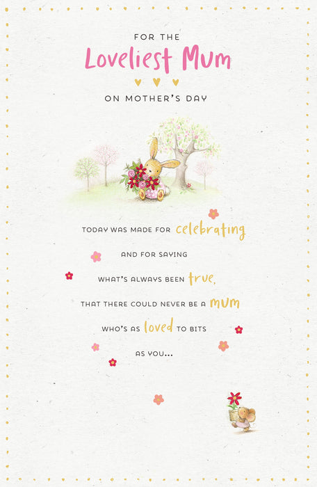Cotton Tales Mother's Day Card for Mum, Cute Design, 763566