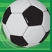 3D Soccer Luncheon Napkins 16 Pack