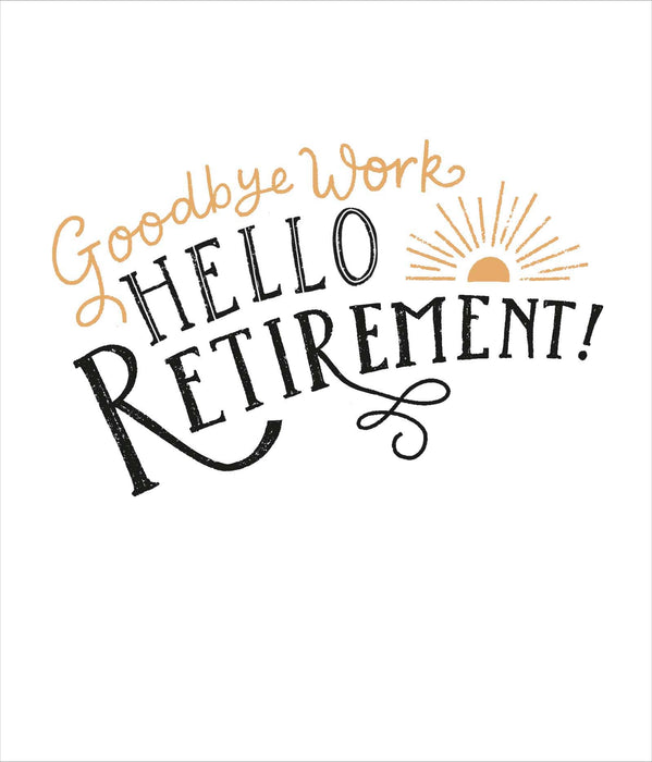 Ink Pot Congrats Card for Retirement, Conv Design