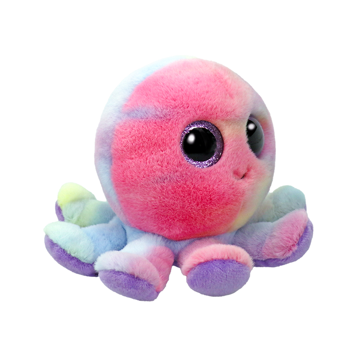 Ty Beanie Boos Regular - Bubbles the Octopus soft toy - side