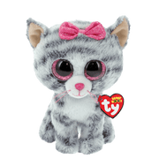 Ty Beanie Boos Regular - Kiki the Grey Cat soft toy