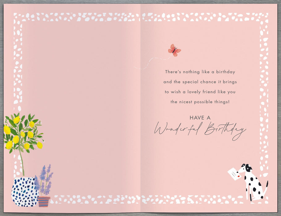 Gibson Birthday Card for Friend, Conv Design
