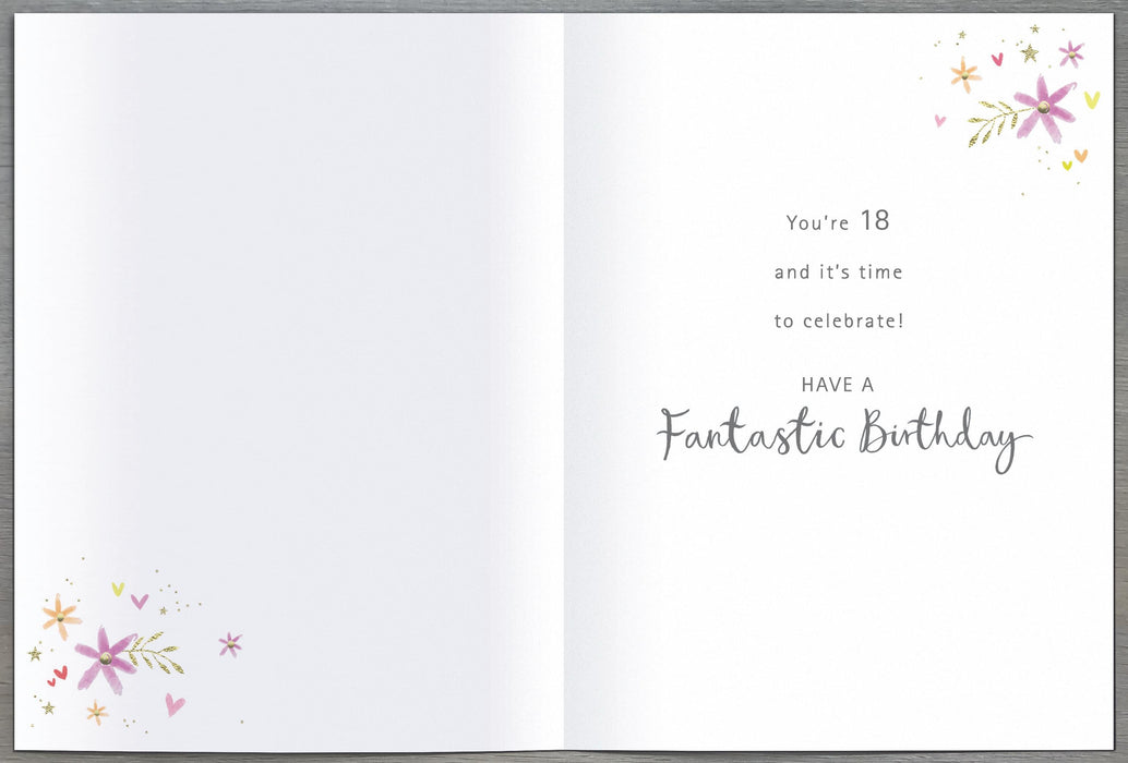 Madison | Birthday Card 18th | Happy Birthday Gifts | With Envelope