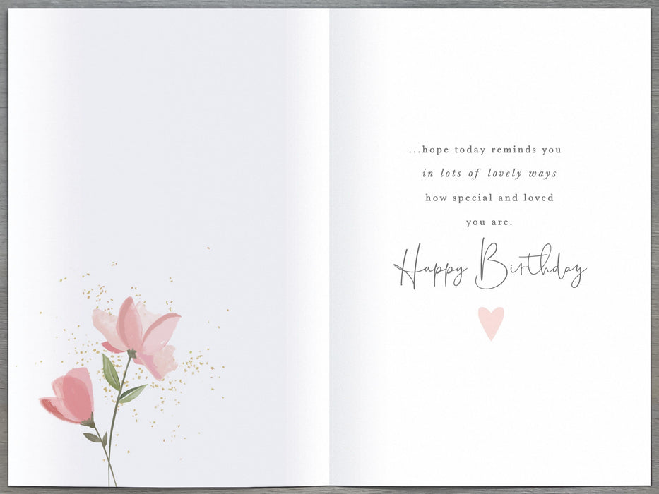 Gibson | Birthday Card Daughter | Conventional Design | With Envelope