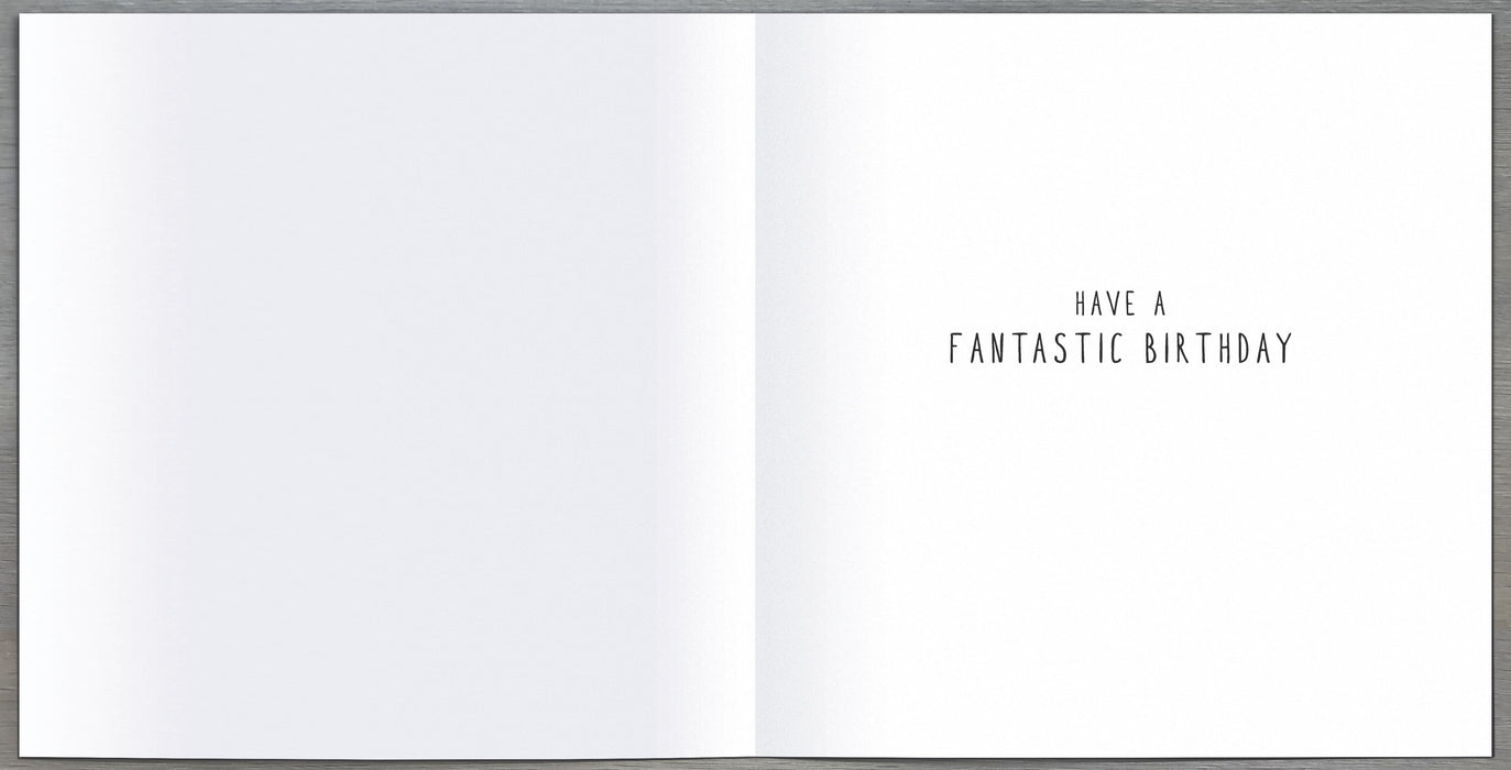 Kindred Party Poppers | Birthday Card 60th | Conventional Design | With Envelope