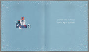 70th Birthday Card - back
