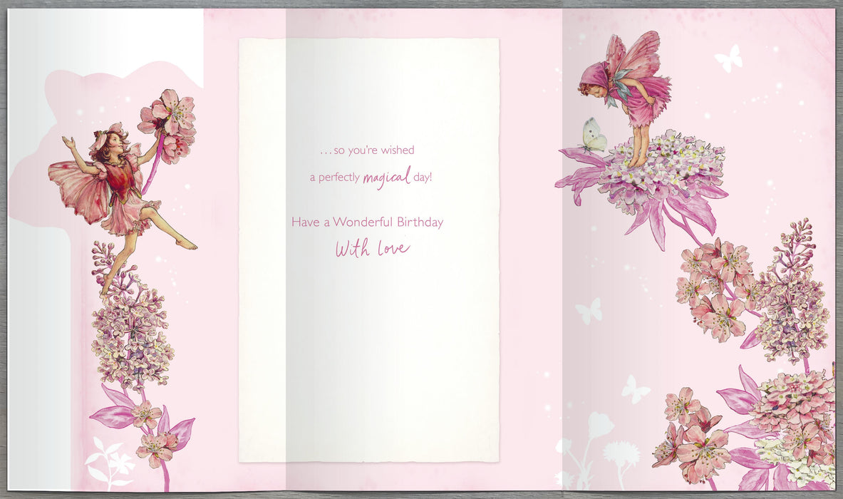 Flower | Birthday Card Granddaughter 7-12 Juv | Happy Birthday Gifts | Her, Girls, Women | With Envelope