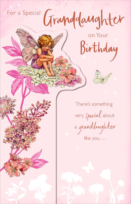 Flower | Birthday Card Granddaughter 7-12 Juv | Happy Birthday Gifts | Her, Girls, Women | With Envelope