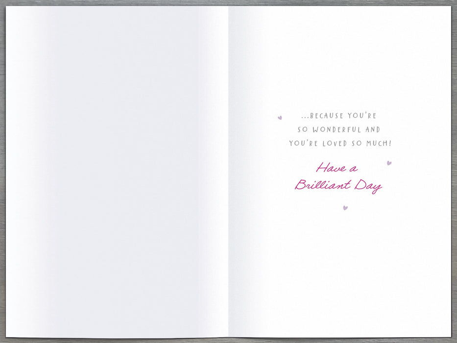 Nutmeg | Birthday Card Mum | Cute Design | With Envelope