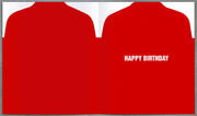 6th Birthday Card - back