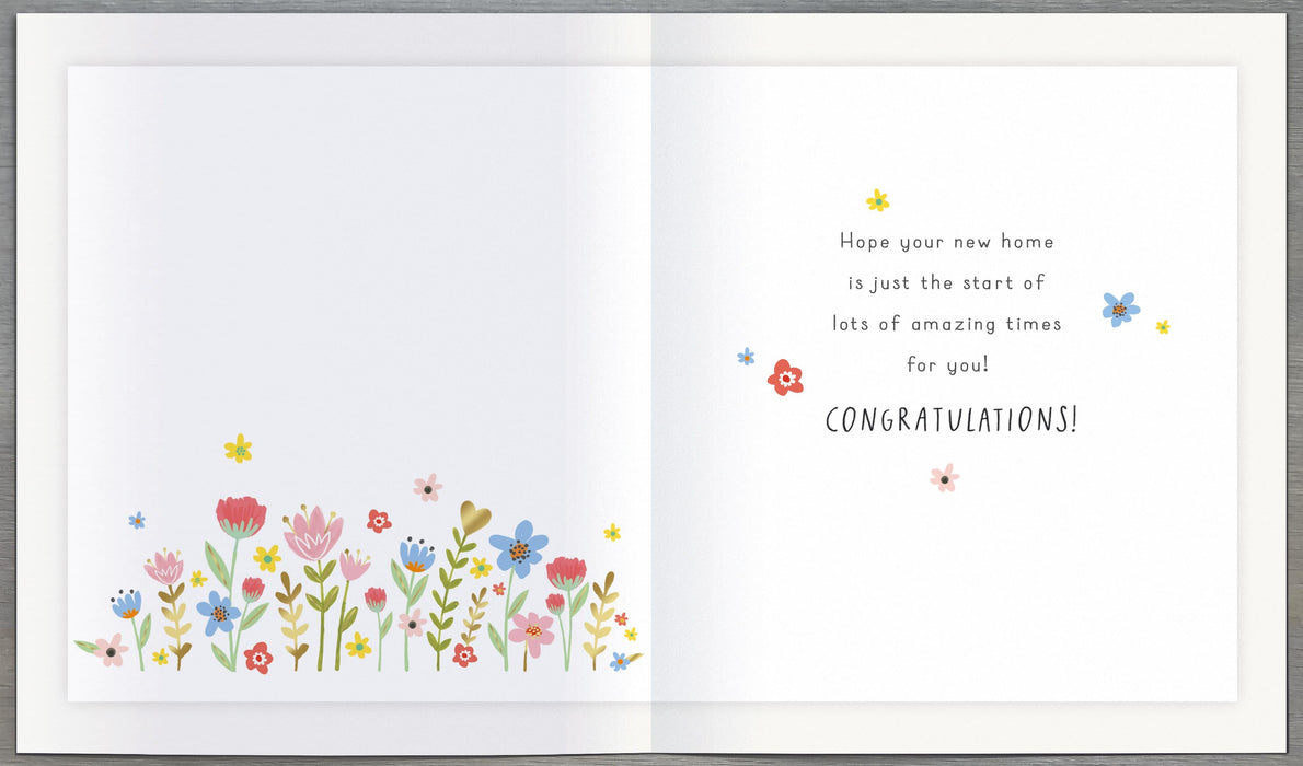 Carlton Congrats Card for New, Conv Design