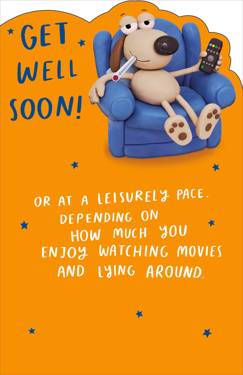 Crackers | Get Card Well | Humorous Design | With Envelope