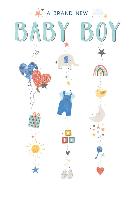 Simply | Birth Congrats Boy | Card and Gift | With Envelope