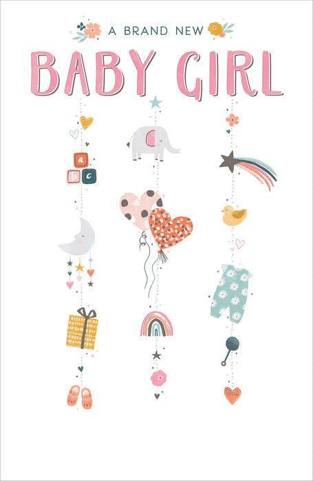 Simply Precious Birth Card for Congrats, Conv Design