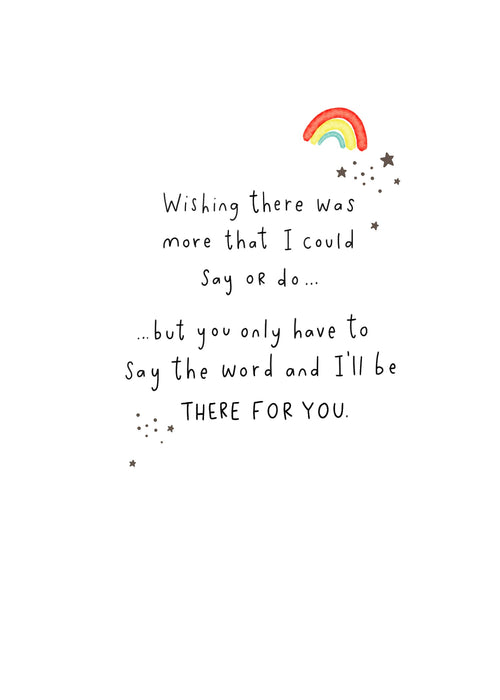 Carlton Sympathy Card for Conv, Conv Design