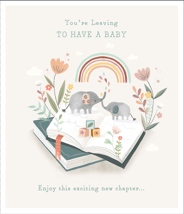 Carlton Goodbye Card for Leaving, Conv Design