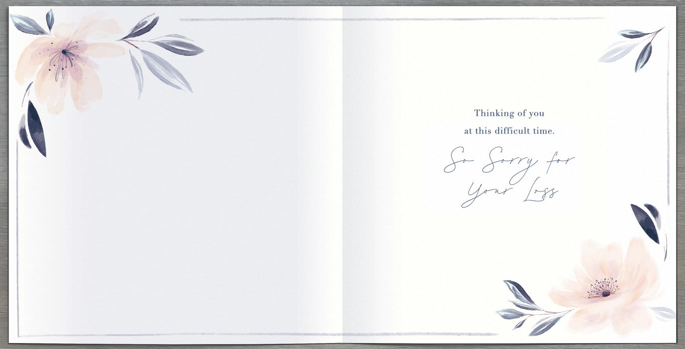 Carlton Sympathy Card for Conv, Conv Design