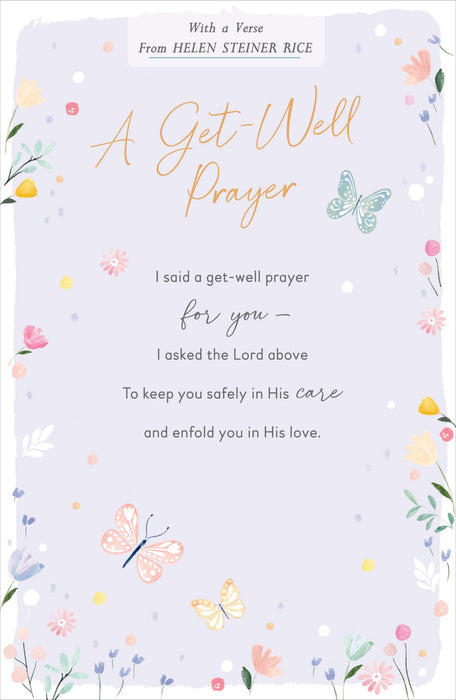 Helen Steiner Rice Get Card for Well, Conv Design