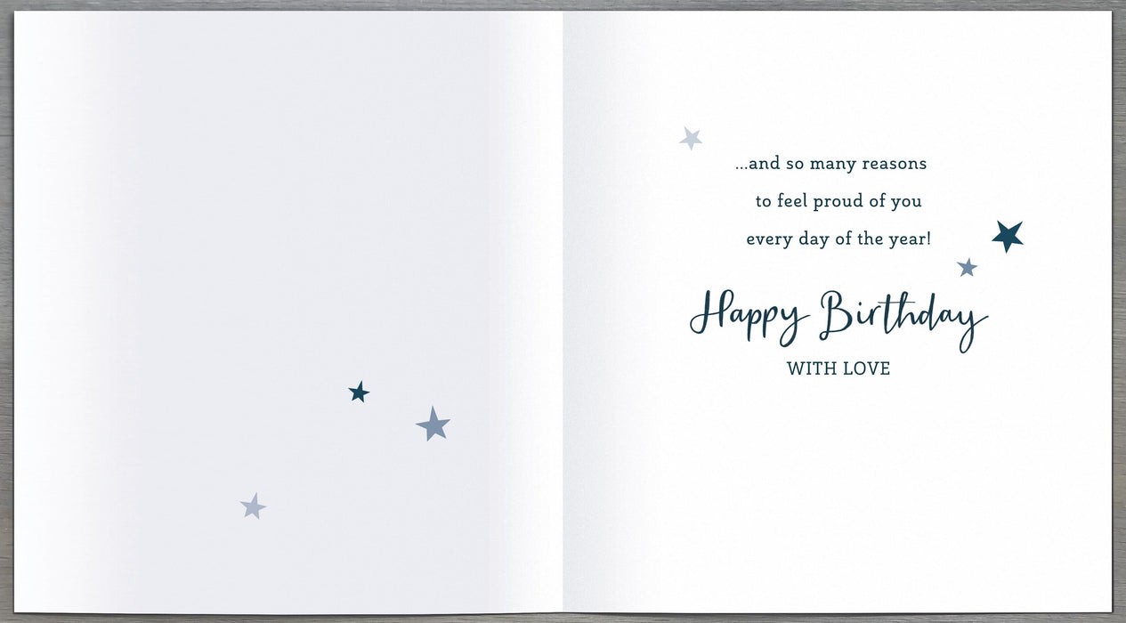 Loop | Birthday Card Son | Happy Birthday Gifts | Him, Boys, Men | With Envelope