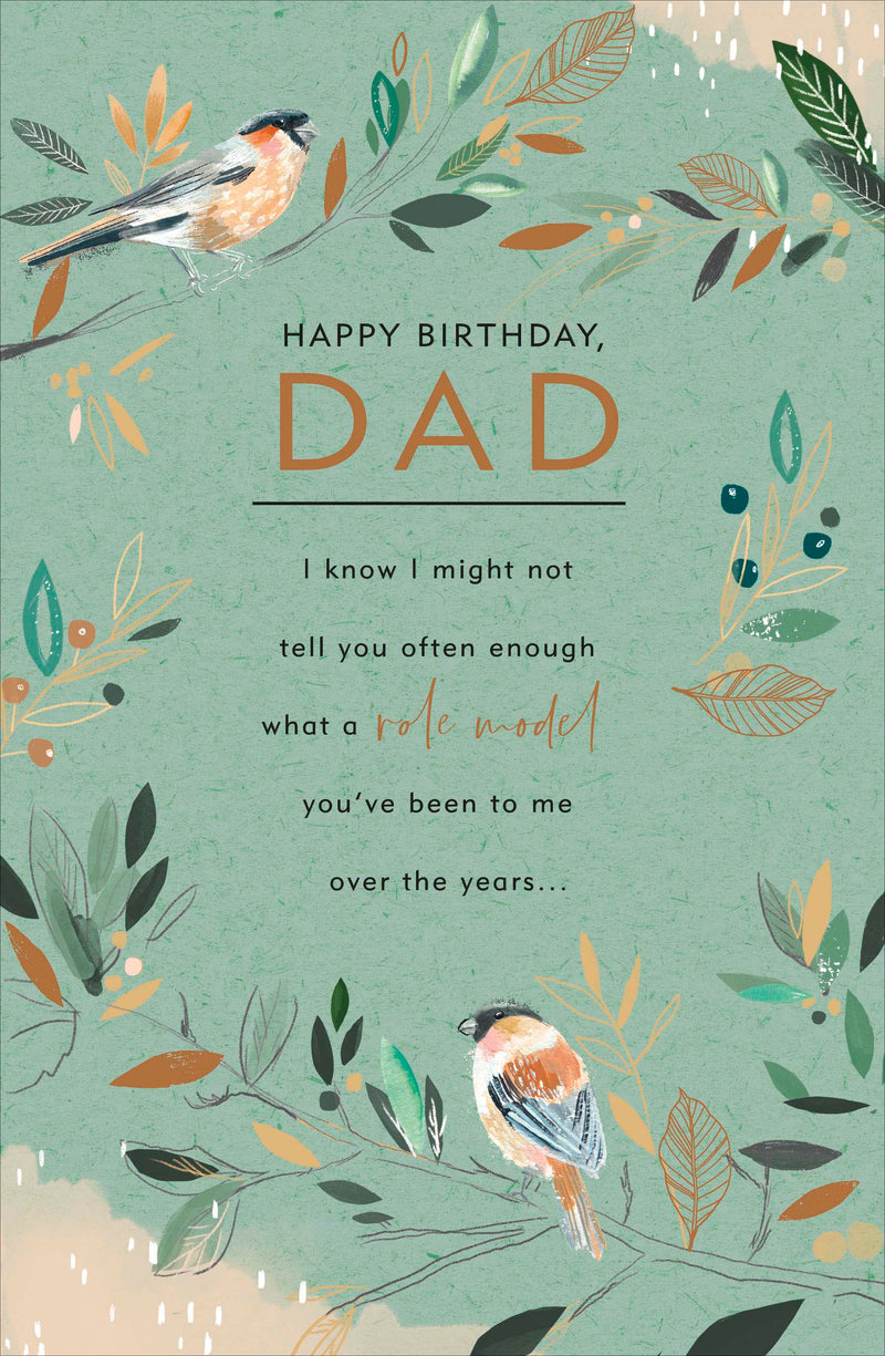 Gibson | Birthday Card Dad | Happy Birthday Gifts | Him, Boys, Men | With Envelope