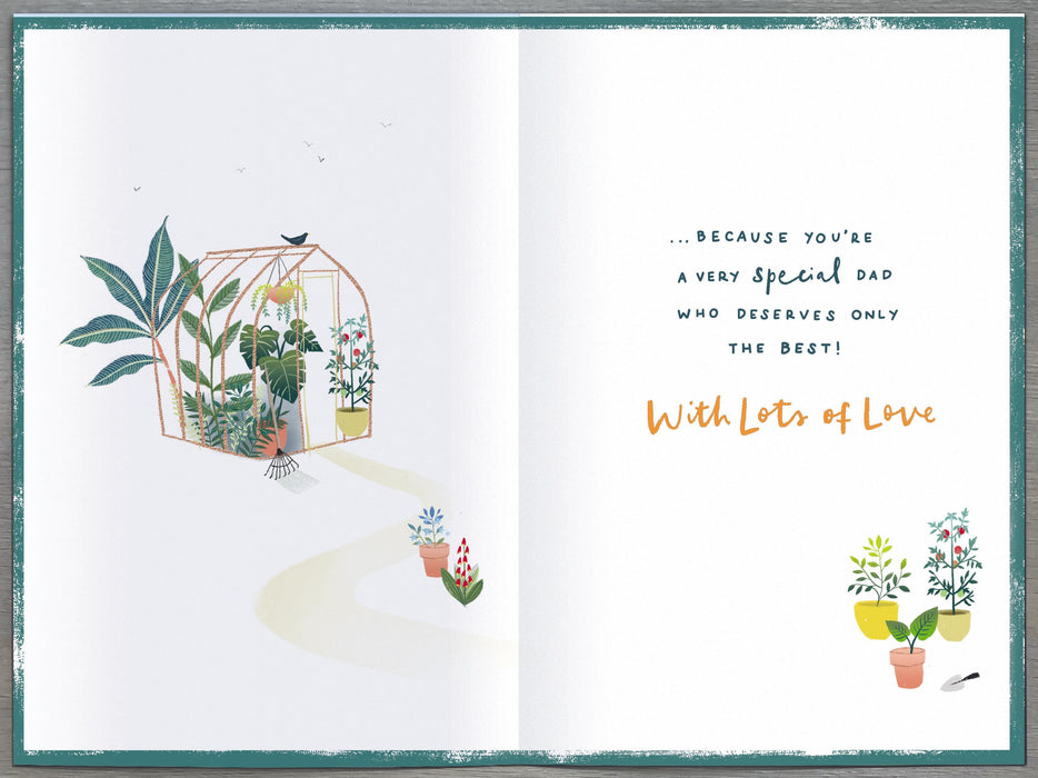Gibson | Birthday Card Dad | Conventional Design | With Envelope