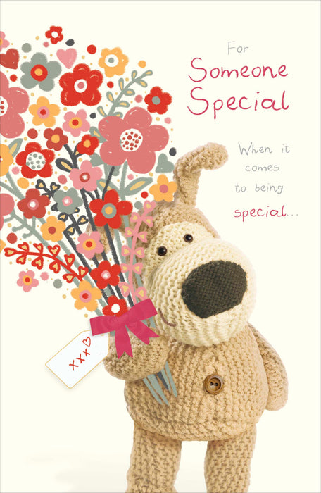 Boofle Birthday Card for Someone, Cute Design