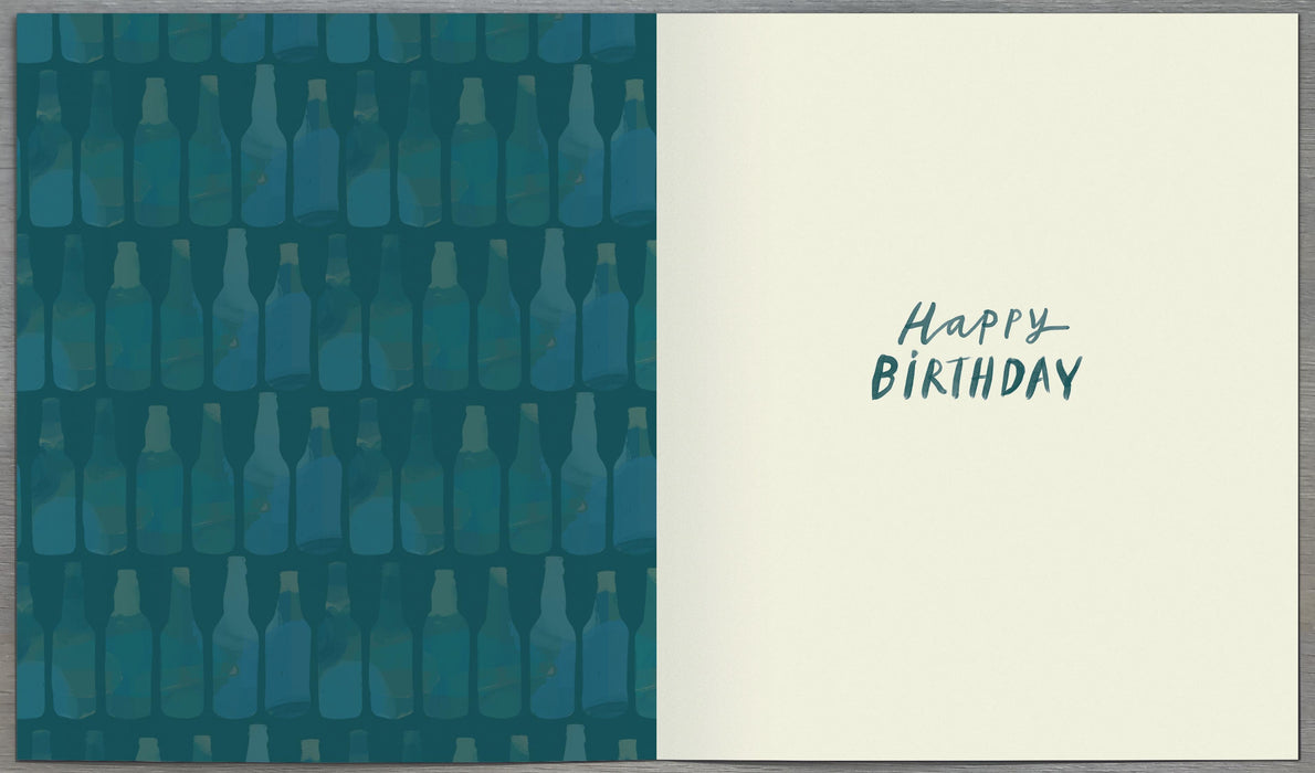 Nirvana Birthday Card for Masc, Conv Design