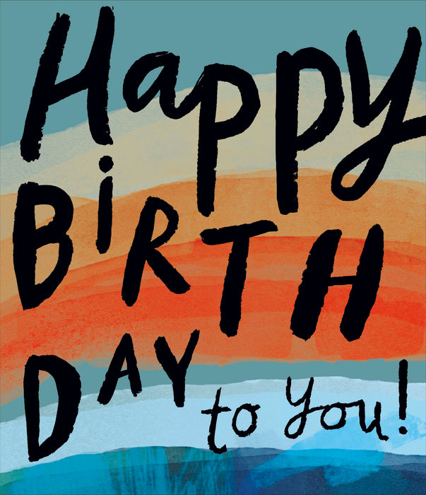 Nirvana Birthday Card for Masc, Conv Design