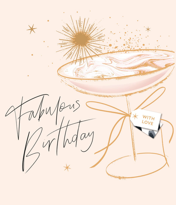 Parisian Luxe Birthday Card for Conv, Conv Design