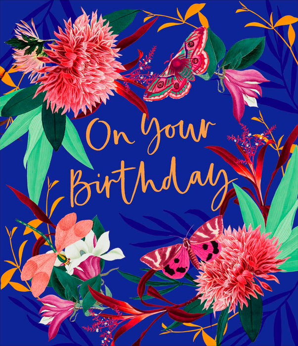 Royal Horticultural Society Birthday Card for Conv, Conv Design