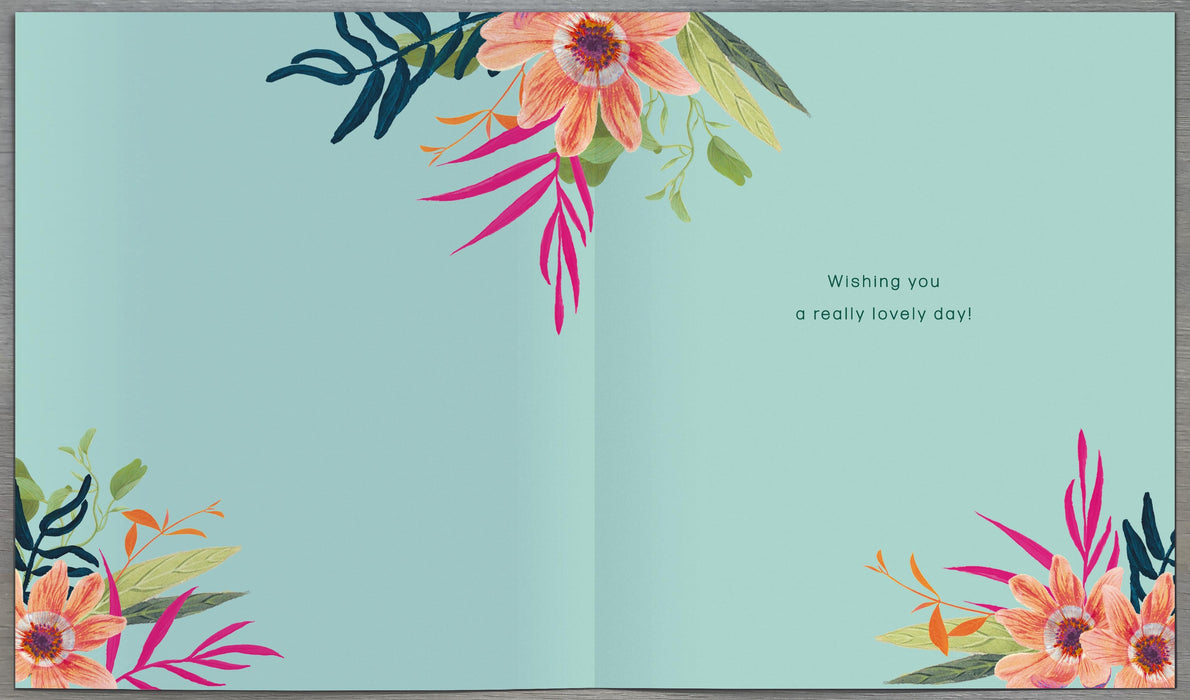 Royal Horticultural Society Birthday Card for Conv, Conv Design