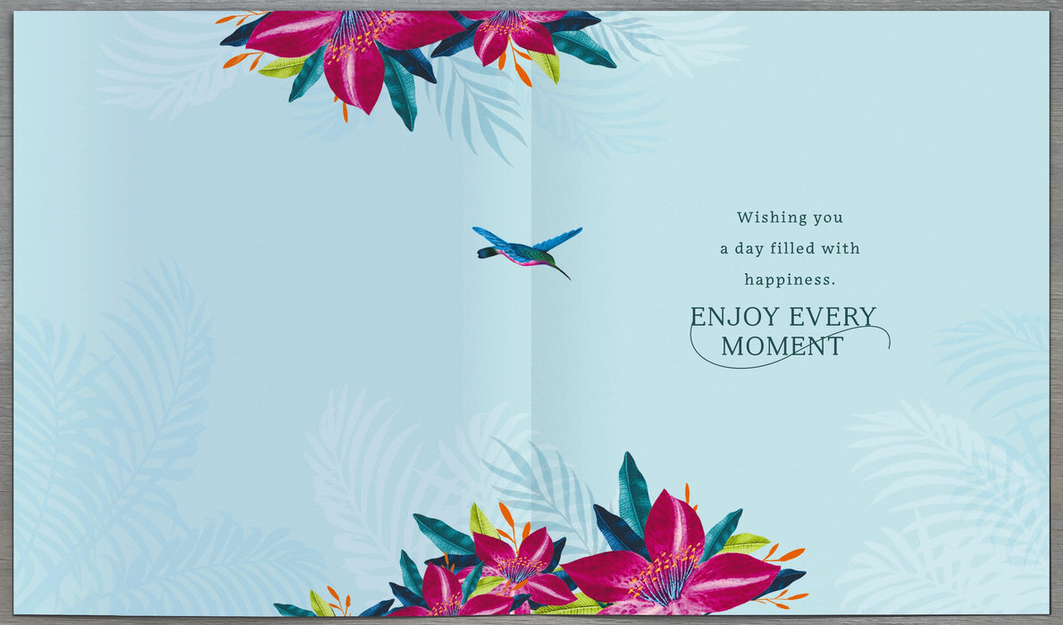 Royal Horticultural Society Birthday Card for Conv, Conv Design