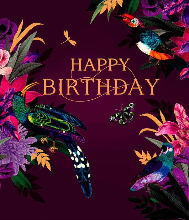Royal Horticultural Society Birthday Card for Conv, Conv Design