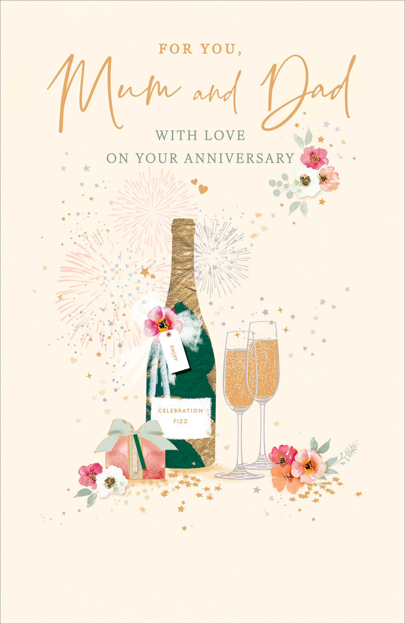 Gibson | Wedding Anniversary Card | Conventional Design | With Envelope
