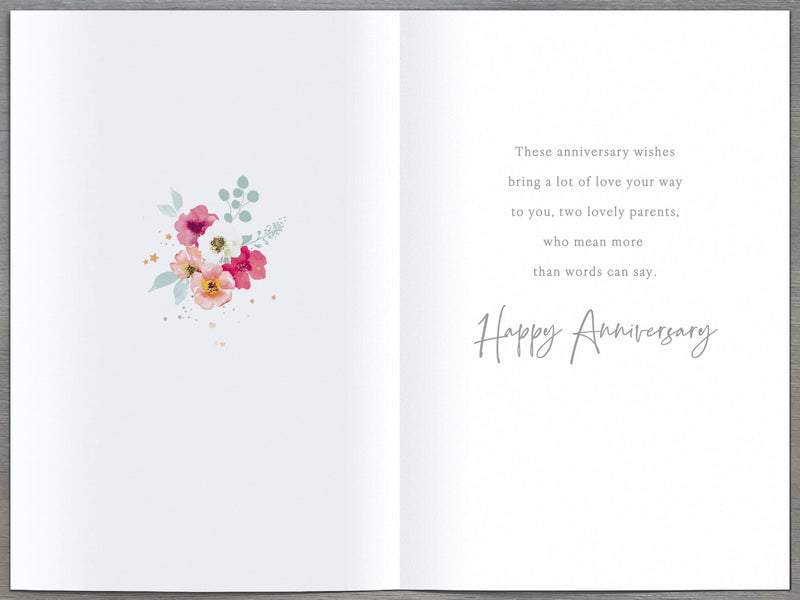 Gibson | Wedding Anniversary Card | Conventional Design | With Envelope