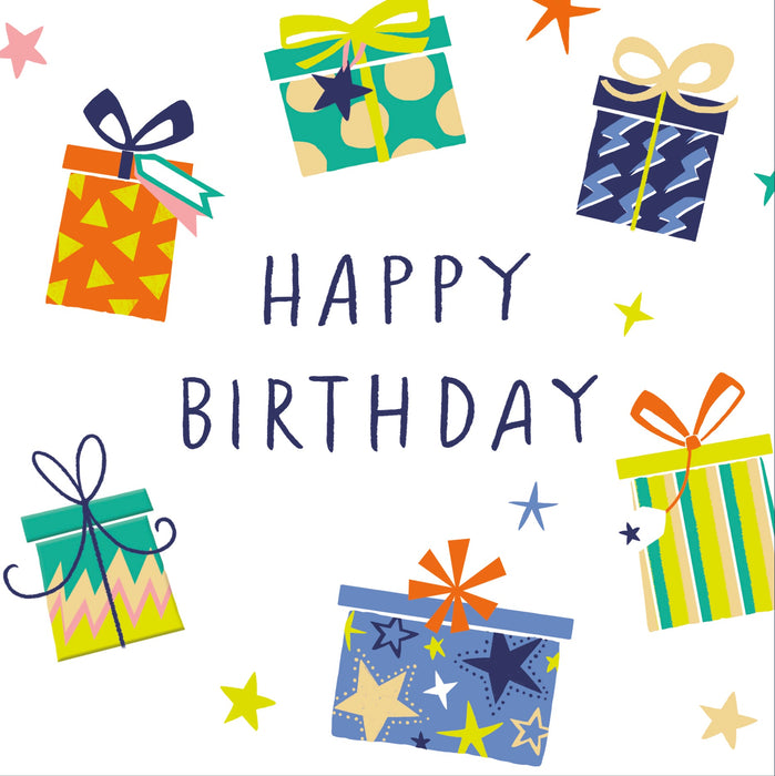 Kindred Party Poppers Male Birthday Card for Conv, Conv Design