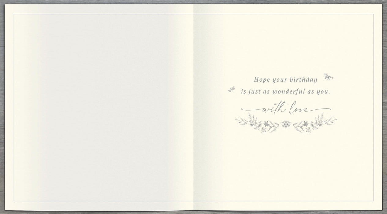 Royal Horticultural Society Birthday Card for Friend, Conv Design