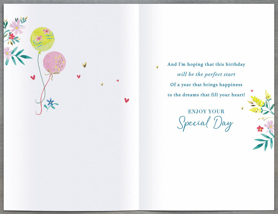 Helen Steiner Rice Birthday Card for Conv, Conv Design