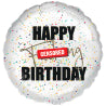 RUDE* Happy Fucking Birthday Balloon Helium (Optional Helium Inflation)
