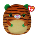 Ty Squishy Beanies 10" - Tiggy the Tiger soft toy