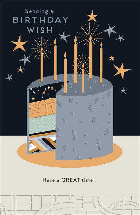 Confetti Pop Birthday Card for Conv, Conv Design