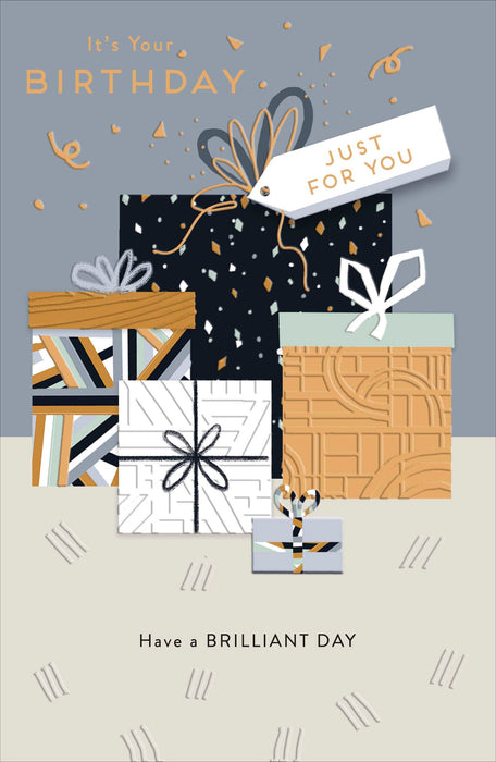 Confetti Pop Birthday Card for Conv, Conv Design