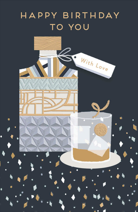 Confetti Pop Birthday Card for Conv, Conv Design